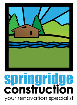 logo design for Springridge Construction in Maple Ridge